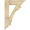 Ekena Millwork Merced Traditional Rough Sawn Bracket w/ Offset Brace, Douglas Fir, 8"W x 28"D x 40"H BKT0806X28X40MRC01RDF - alternate 3